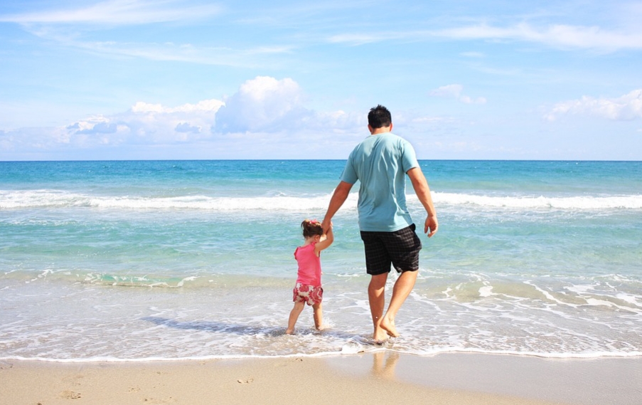 going on a vacation beach